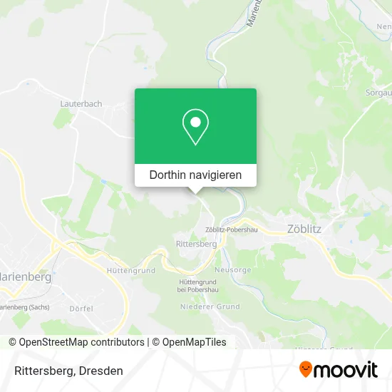 Rittersberg Karte