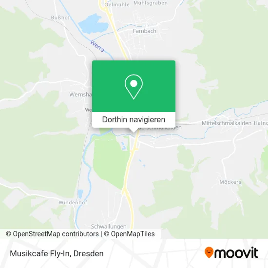 Musikcafe Fly-In Karte