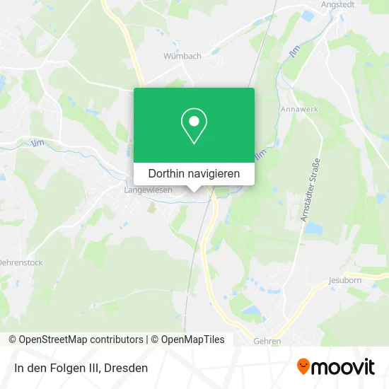 In den Folgen III Karte