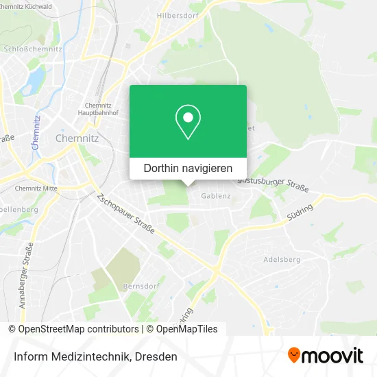 Inform Medizintechnik Karte