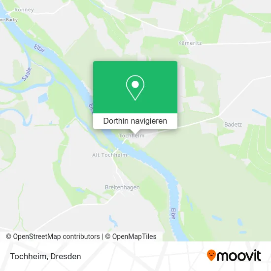 Tochheim Karte