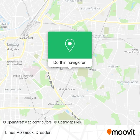 Linus Pizzaeck Karte