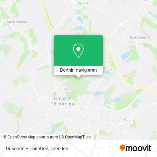 Duschen + Toiletten Karte