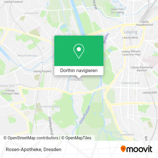 Rosen-Apotheke Karte