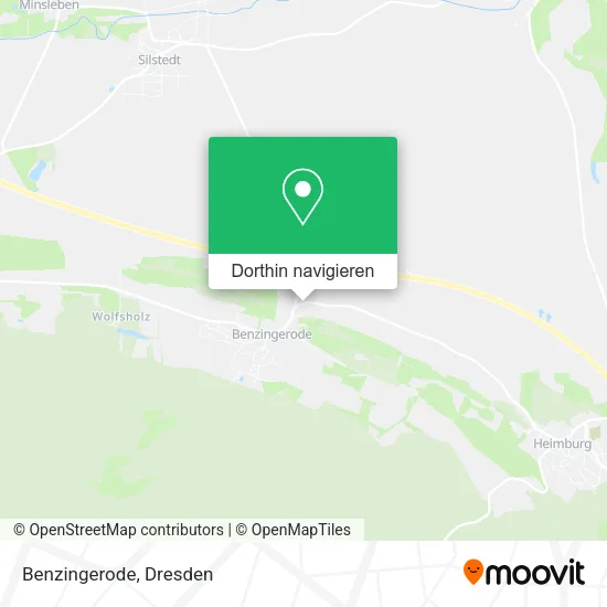 Benzingerode Karte