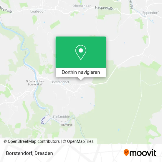 Borstendorf Karte