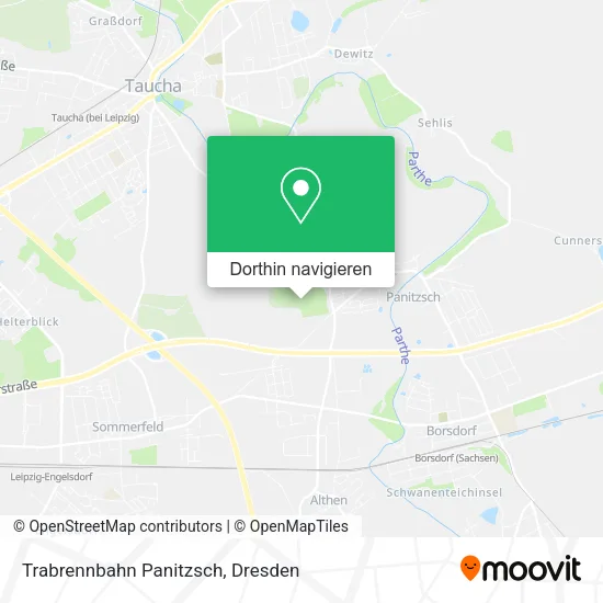 Trabrennbahn Panitzsch Karte