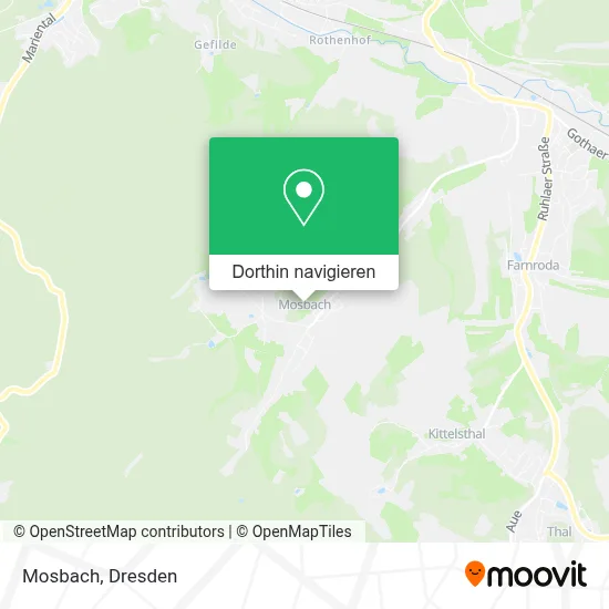 Mosbach Karte