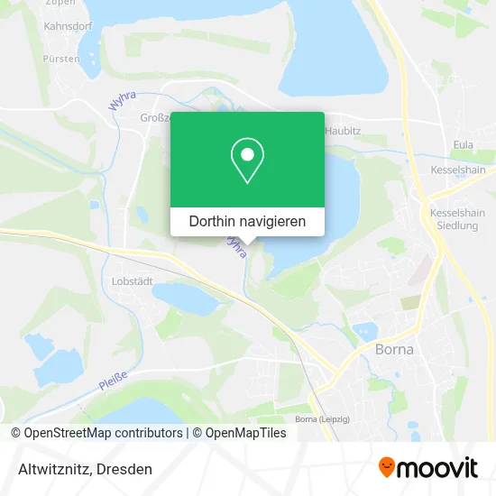 Altwitznitz Karte