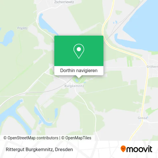 Rittergut Burgkemnitz Karte