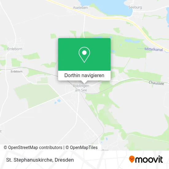 St. Stephanuskirche Karte