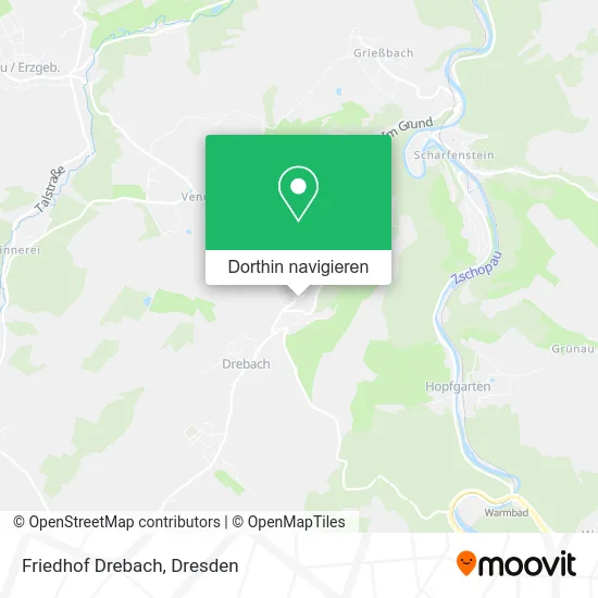 Friedhof Drebach Karte