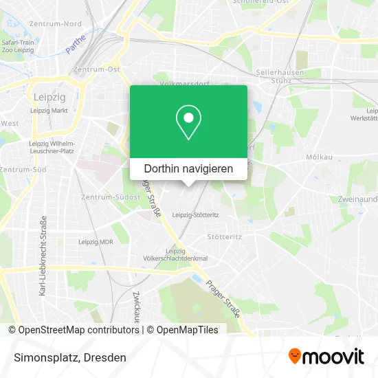 Simonsplatz Karte