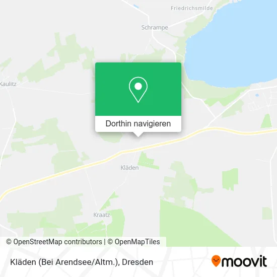 Kläden (Bei Arendsee/Altm.) Karte