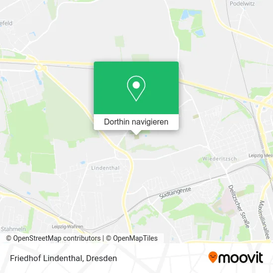 Friedhof Lindenthal Karte