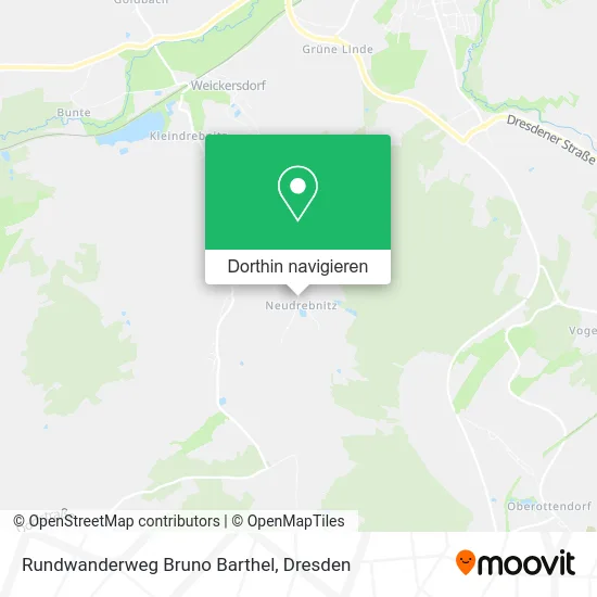 Rundwanderweg Bruno Barthel Karte