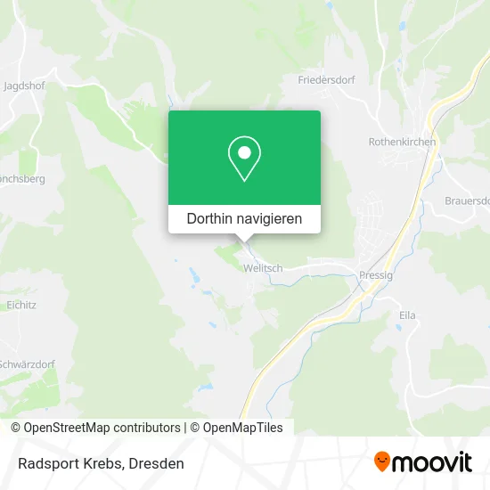 Radsport Krebs Karte