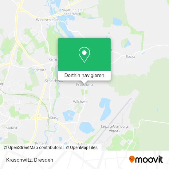 Kraschwitz Karte