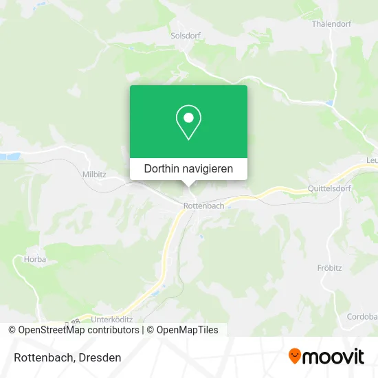 Rottenbach Karte