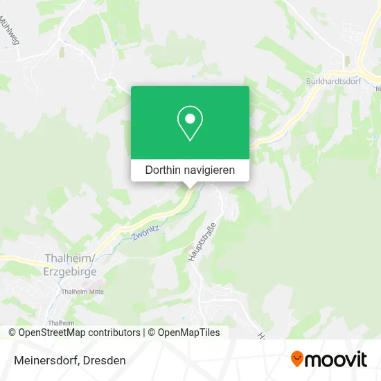 Meinersdorf Karte