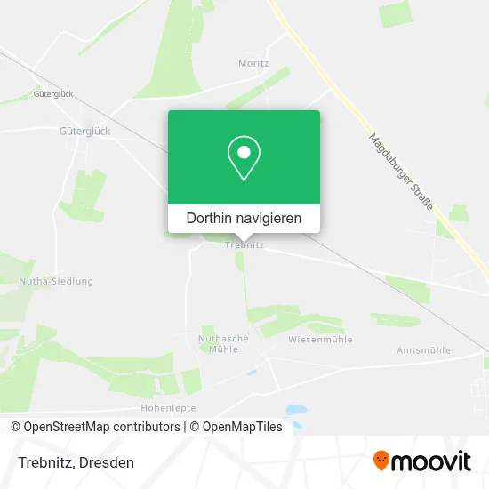 Trebnitz Karte