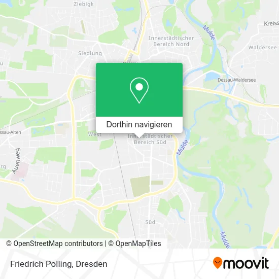 Friedrich Polling Karte