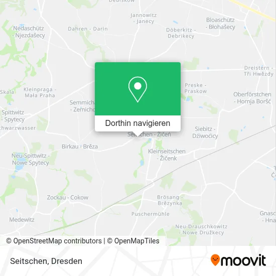 Seitschen Karte