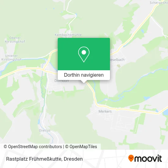 Rastplatz Frühmeßkutte Karte