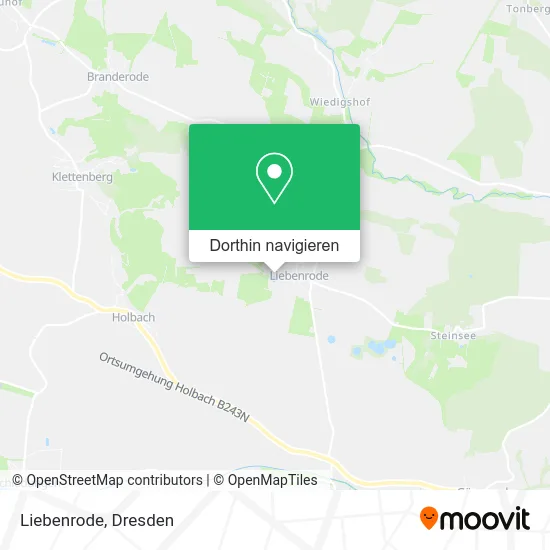Liebenrode Karte