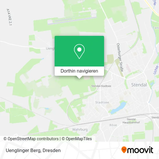 Uenglinger Berg Karte