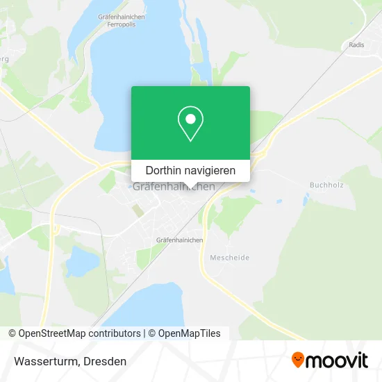 Wasserturm Karte