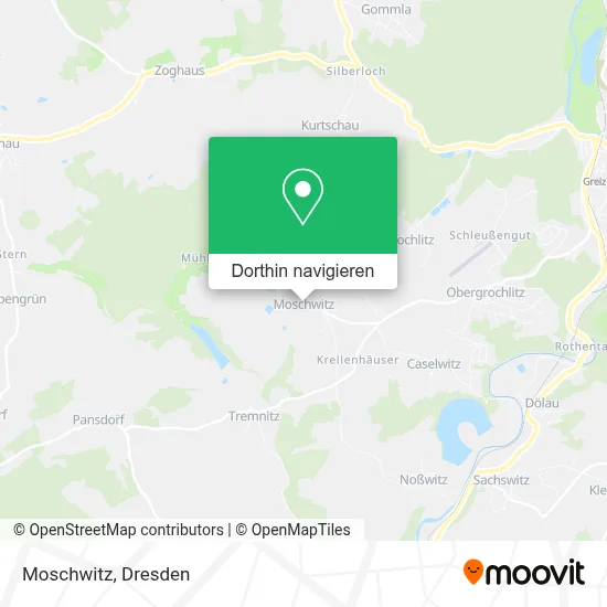 Moschwitz Karte