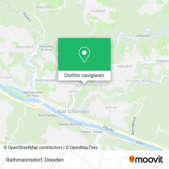 Rathmannsdorf Karte