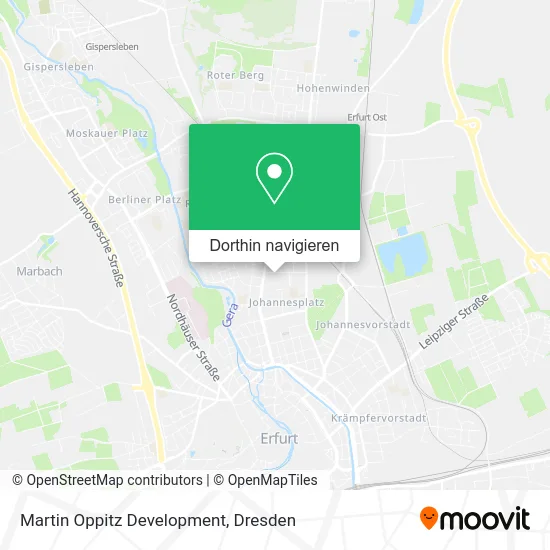 Martin Oppitz Development Karte