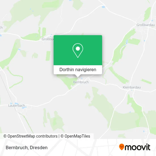 Bernbruch Karte