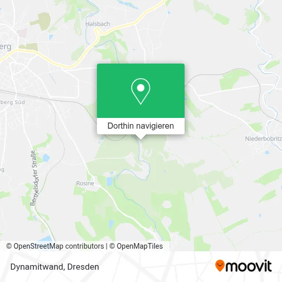 Dynamitwand Karte