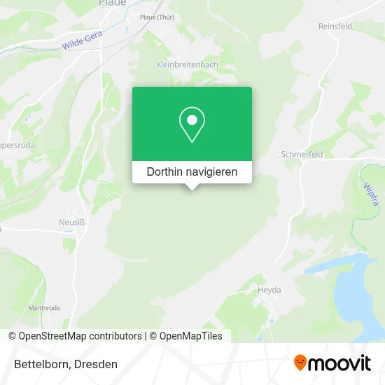 Bettelborn Karte