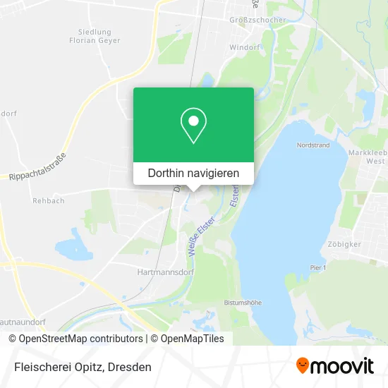 Fleischerei Opitz Karte