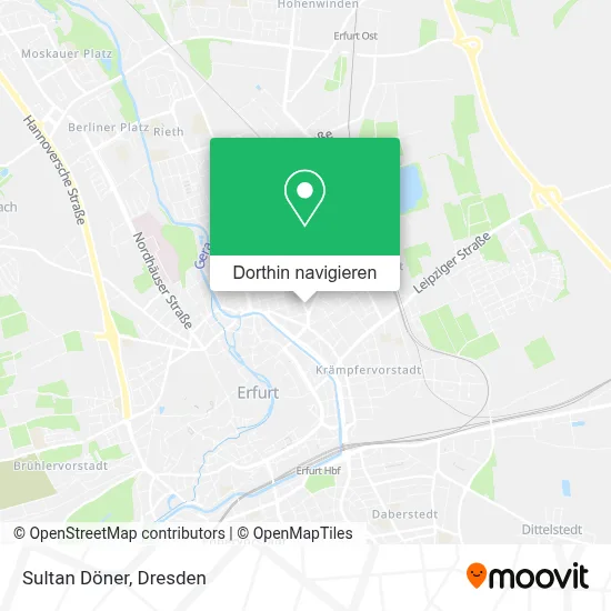 Sultan Döner Karte