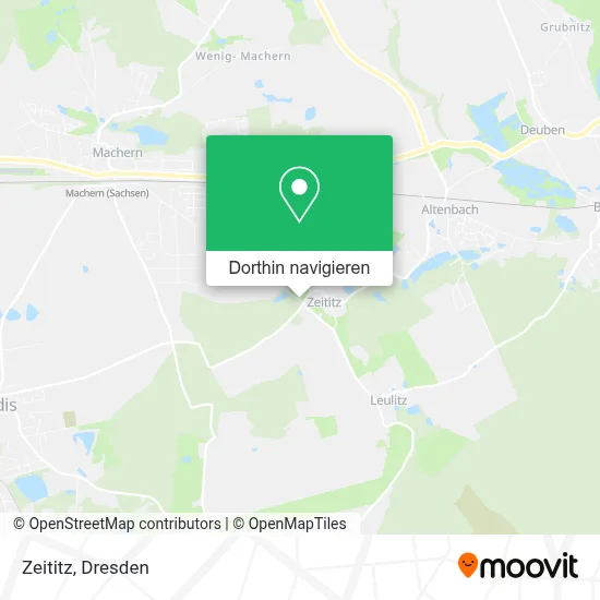 Zeititz Karte
