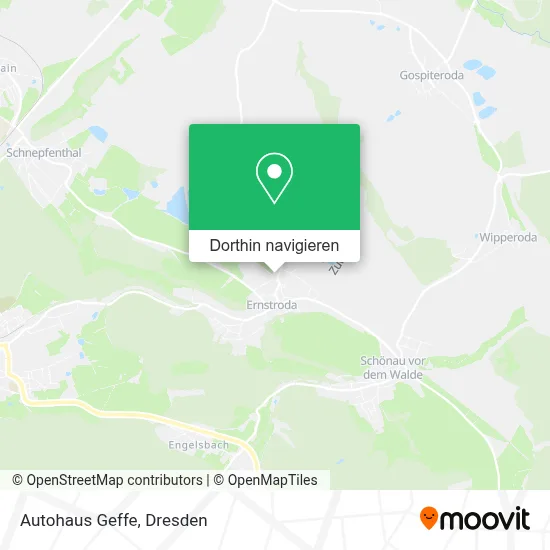 Autohaus Geffe Karte