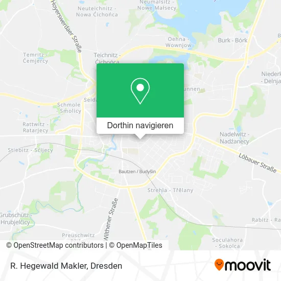 R. Hegewald Makler Karte