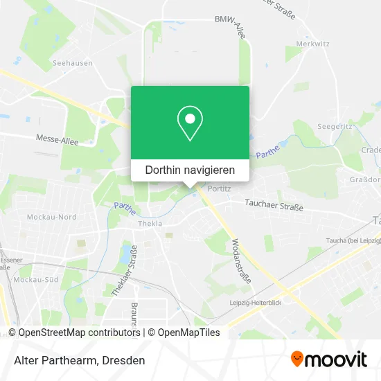 Alter Parthearm Karte