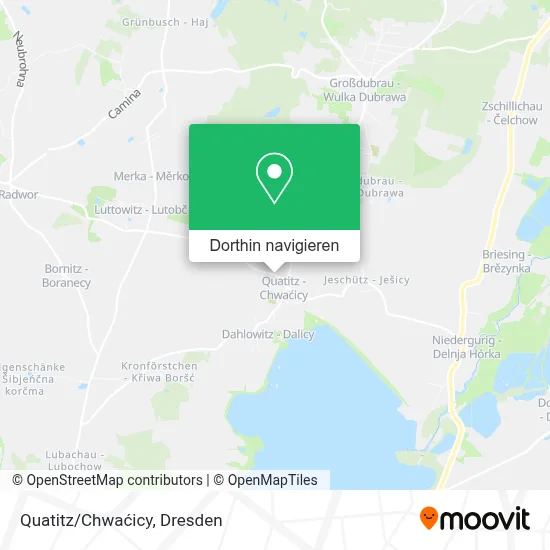 Quatitz/Chwaćicy Karte