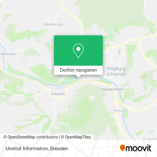Unstrut Information Karte