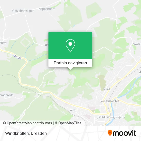 Windknollen Karte