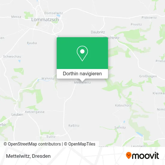 Mettelwitz Karte