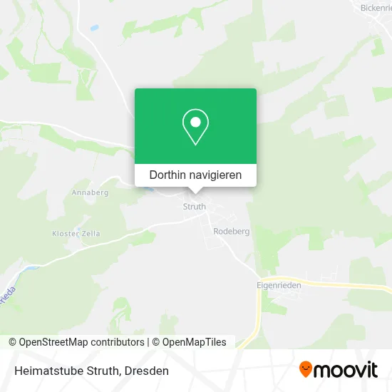 Heimatstube Struth Karte