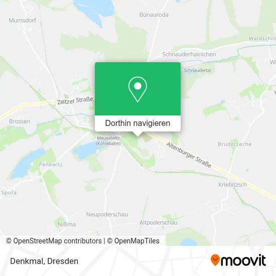 Denkmal Karte