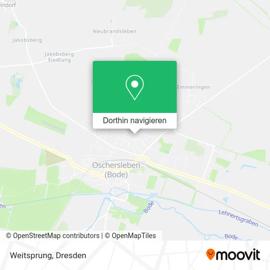 Weitsprung Karte